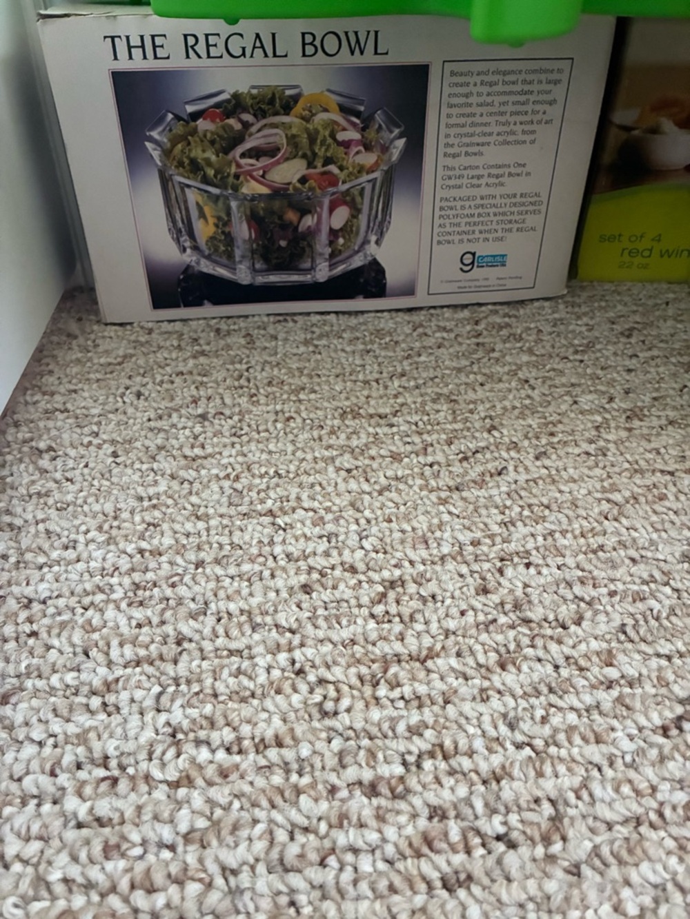 The Regal Bowl Clear Crystal Serving Bowl - Clear